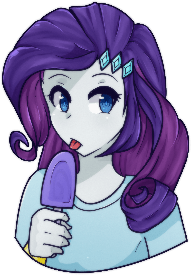 Artist Rotwilliam1 Equestria Girls Popsicle - Cartoon Clipart (905x1154), Png Download