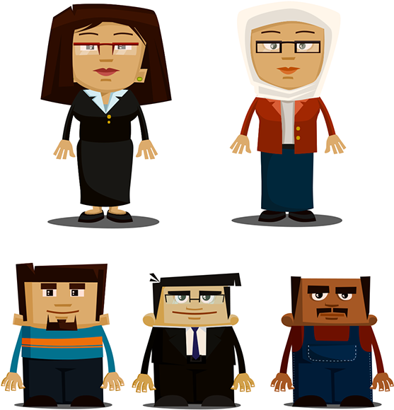 Ra2ed A3mal - Cartoon Clipart (600x664), Png Download