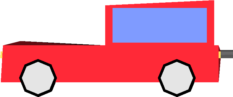 Png 2d Car Clipart (960x459), Png Download