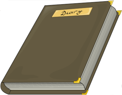This Free Clip Arts Design Of Diary Costea Bogdan 01 - Png Download (900x900), Png Download
