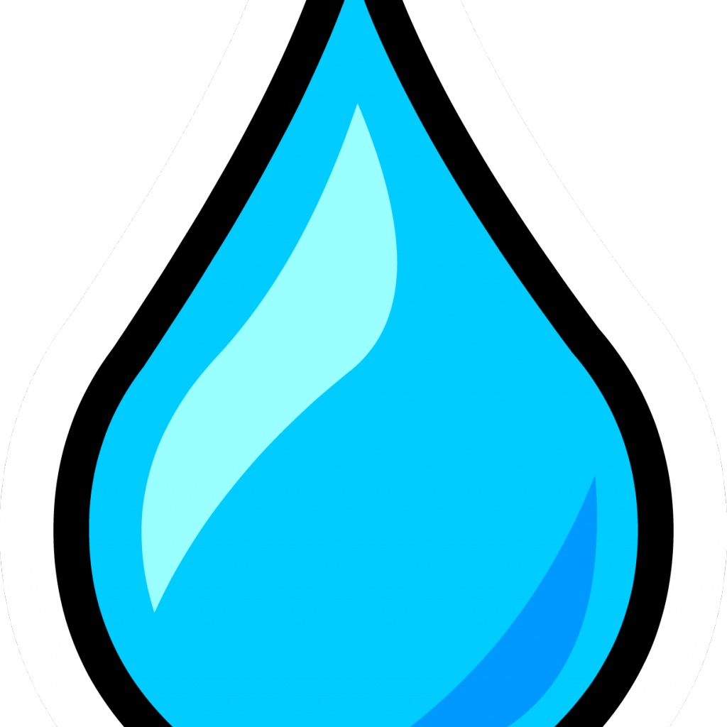 Water Droplet Clipart - Png Download (1024x1024), Png Download