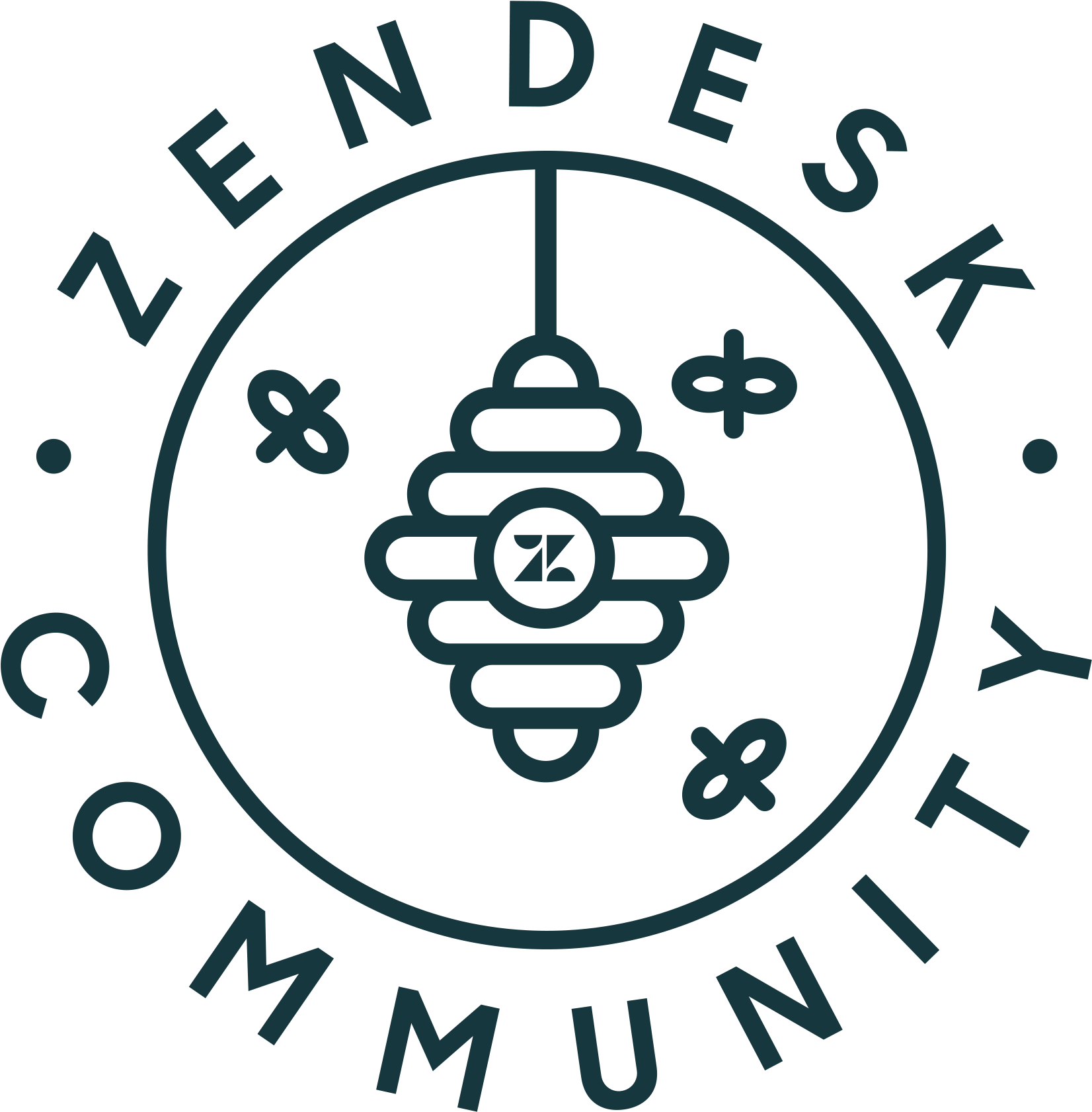 It's Time For February's Community Roundup Zendesk - Existence Is Pain Sticker Clipart (1725x1746), Png Download