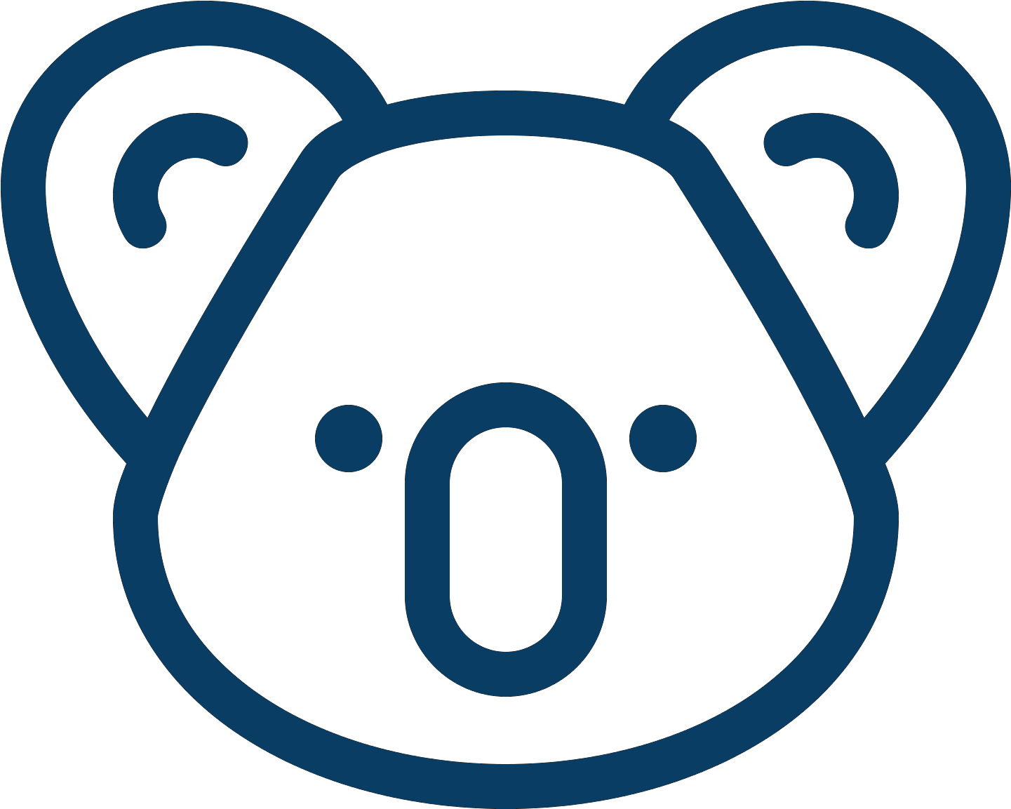 Koala - Koala Icon Clipart (1600x1600), Png Download