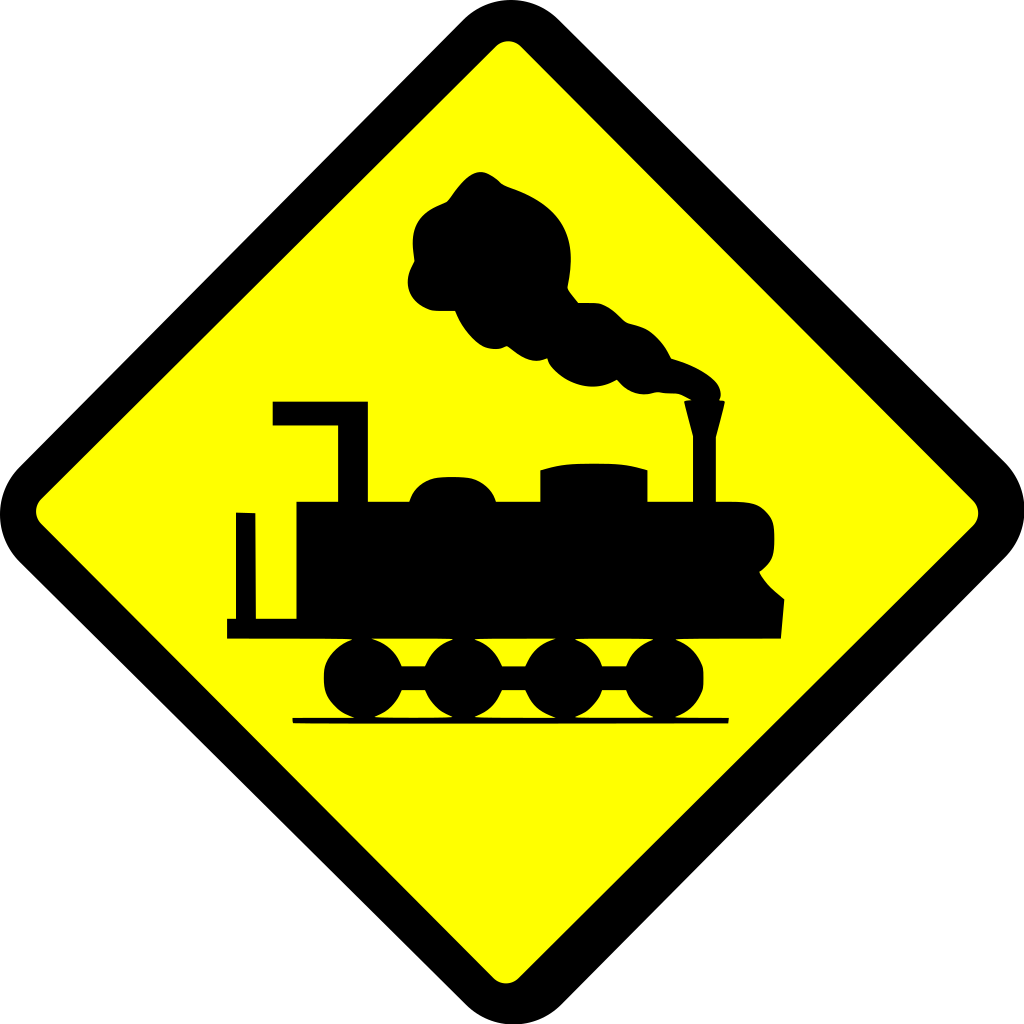 Indonesia Road Sign 8f - Car Accident Clipart - Png Download (1024x1024), Png Download