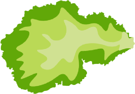 Responsive/skrollr Template - Slice Of Lettuce Clipart - Png Download (733x476), Png Download