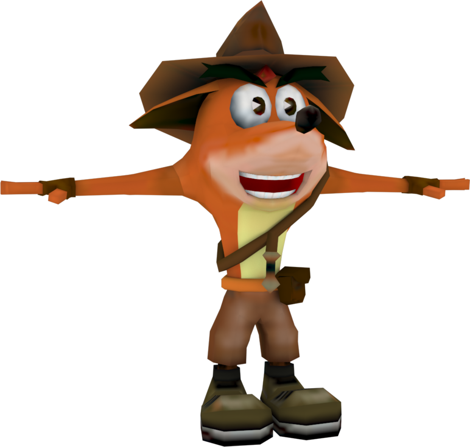 Crash Bandicoot Clipart Crash Tag Team Racing - Crash Tag Team Racing Atr - Png Download (916x873), Png Download