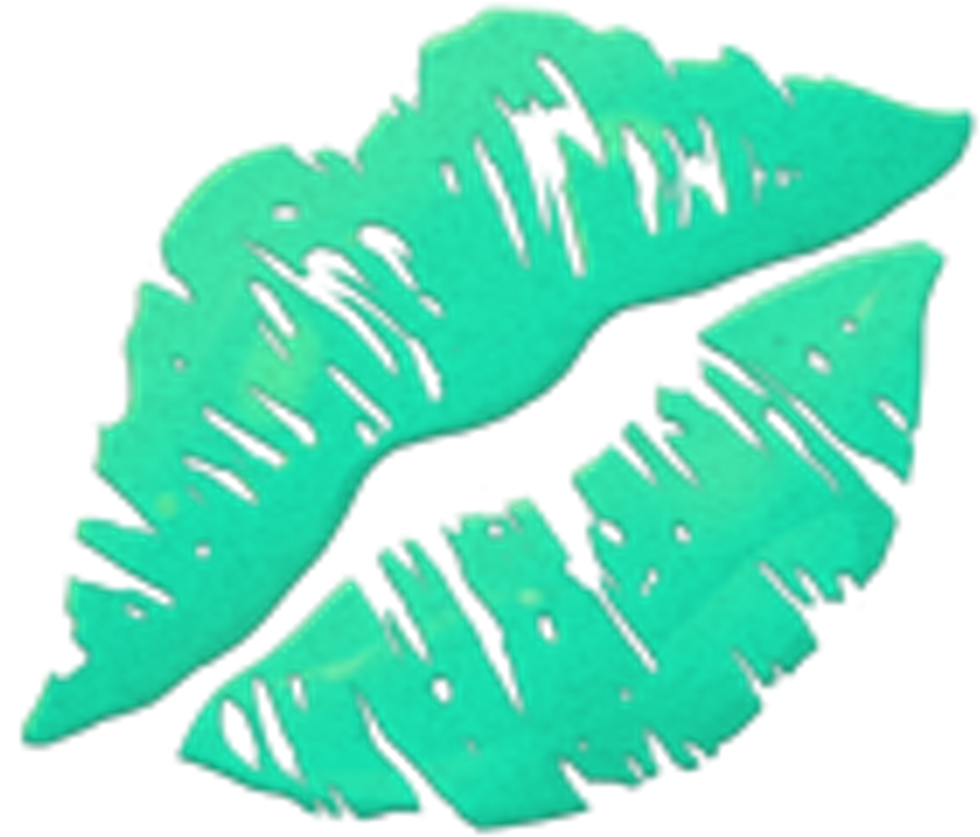 Emoji Sticker - Transparent Emoji Kiss Lips Clipart (1024x1024), Png Download