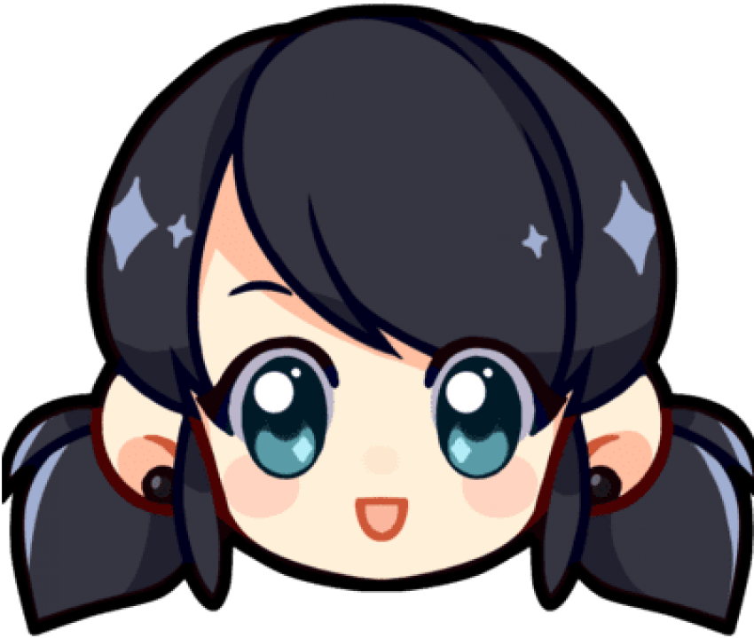 Free Png Download Ladybug Anime, Miraculous Ladybug, - Miraculous Ladybug Chibi Sticker Clipart (850x719), Png Download
