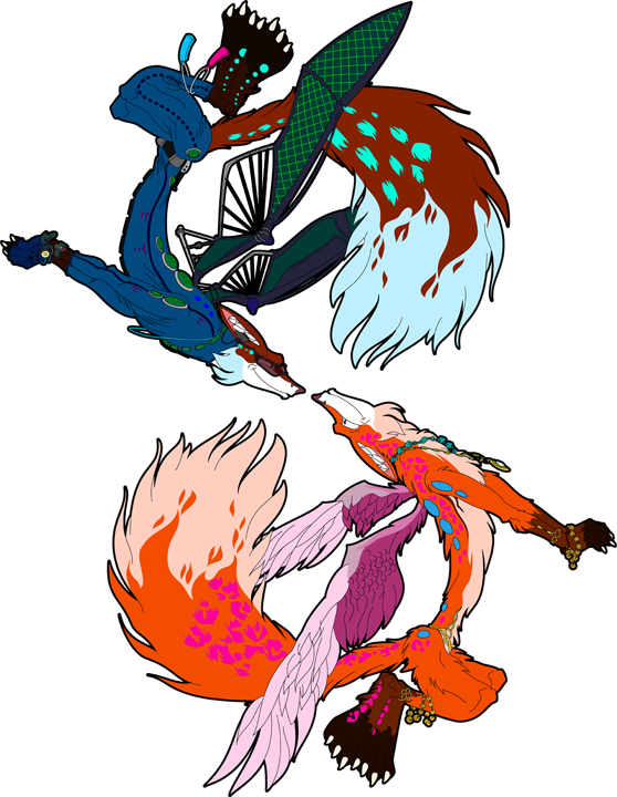 270k Zenfoxes Splatter 24 May 2011 - Illustration Clipart (558x720), Png Download