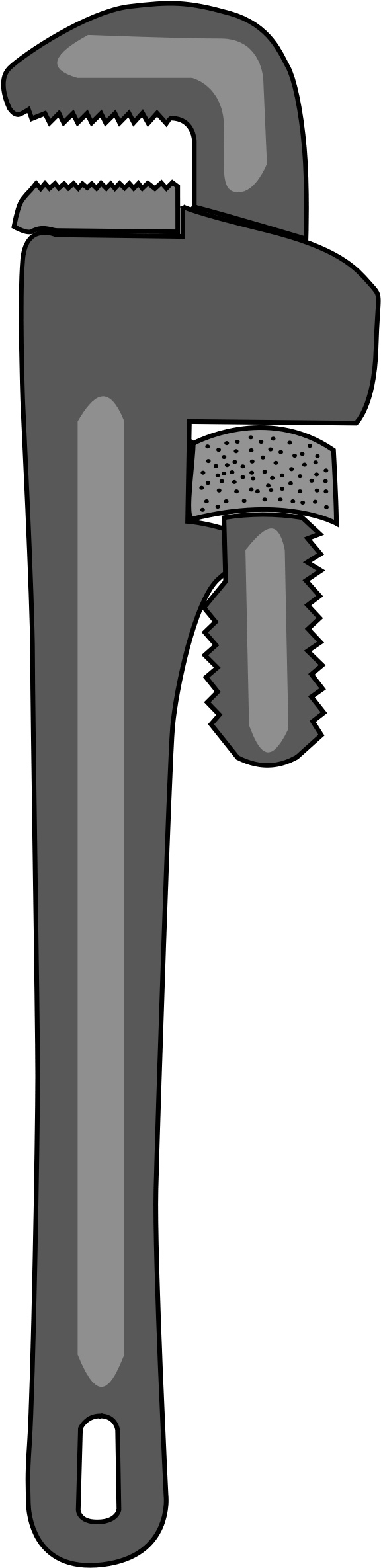 Wrench Clipart - Pipe Wrench Clip Art - Png Download (2400x2400), Png Download