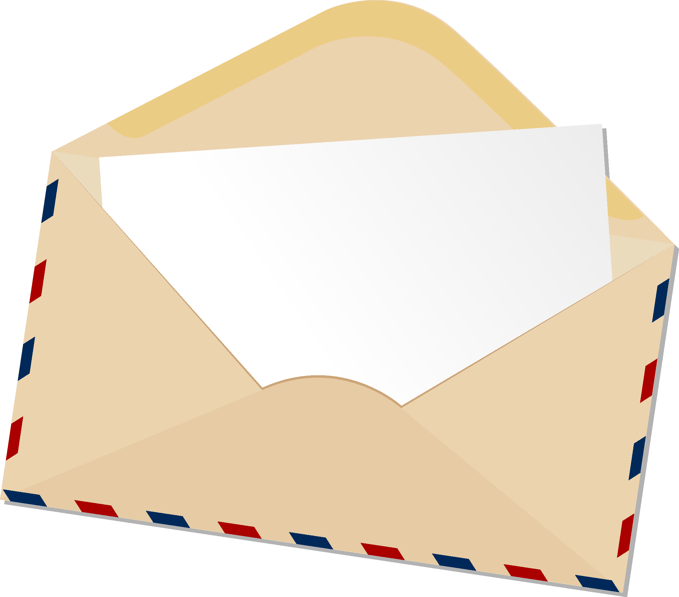 Envelope Png Download Image - Paper Clipart (2244x1971), Png Download