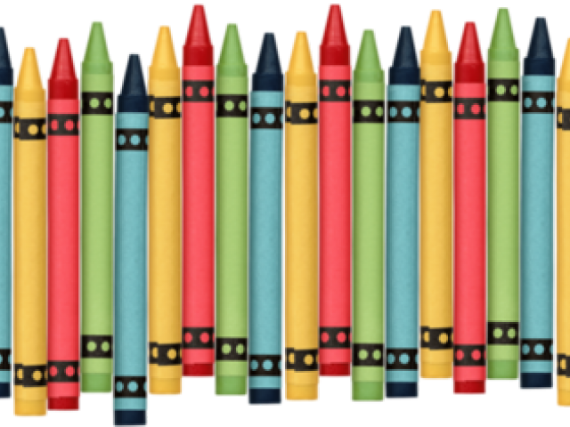 Crayons Divider Clipart - Png Download (640x480), Png Download