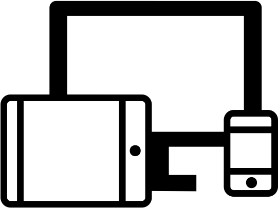 Devices - Line Art Clipart (600x600), Png Download