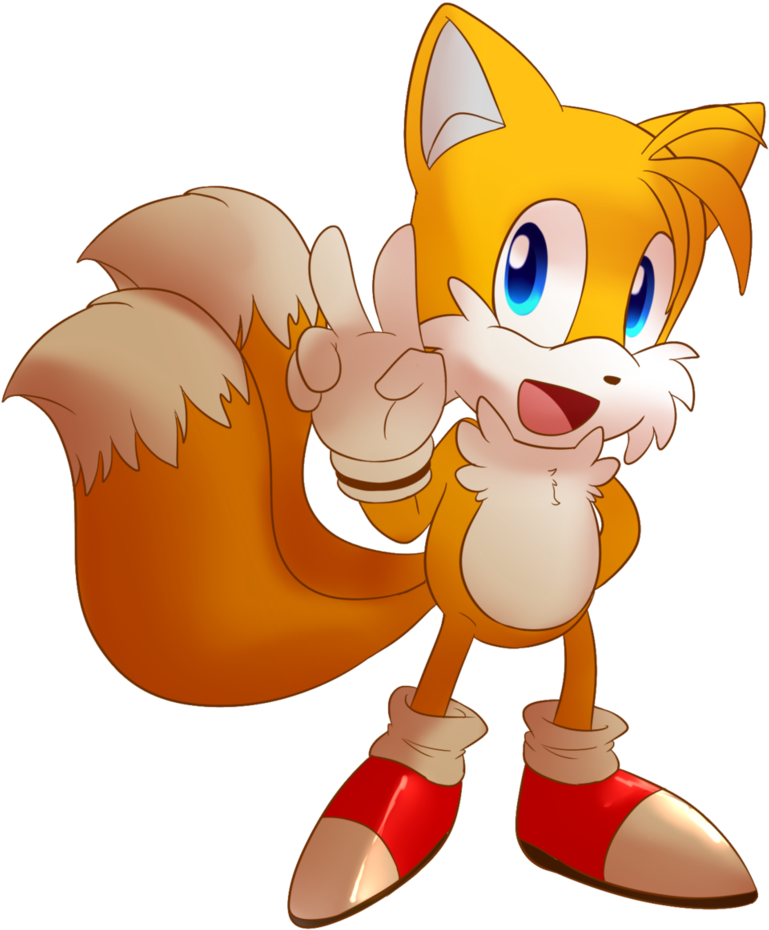 Tails Drawing - Tails Drawings Clipart (820x975), Png Download