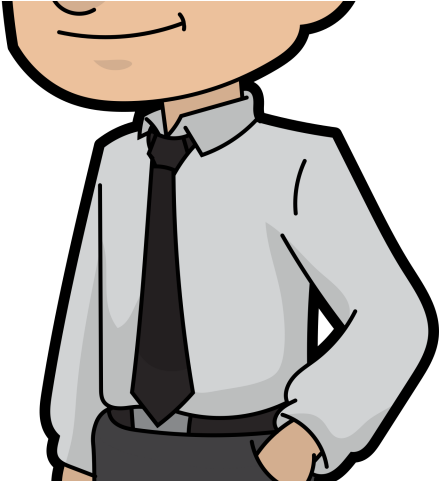 Businessman Clipart Gentleman - Cartoon - Png Download (640x480), Png Download