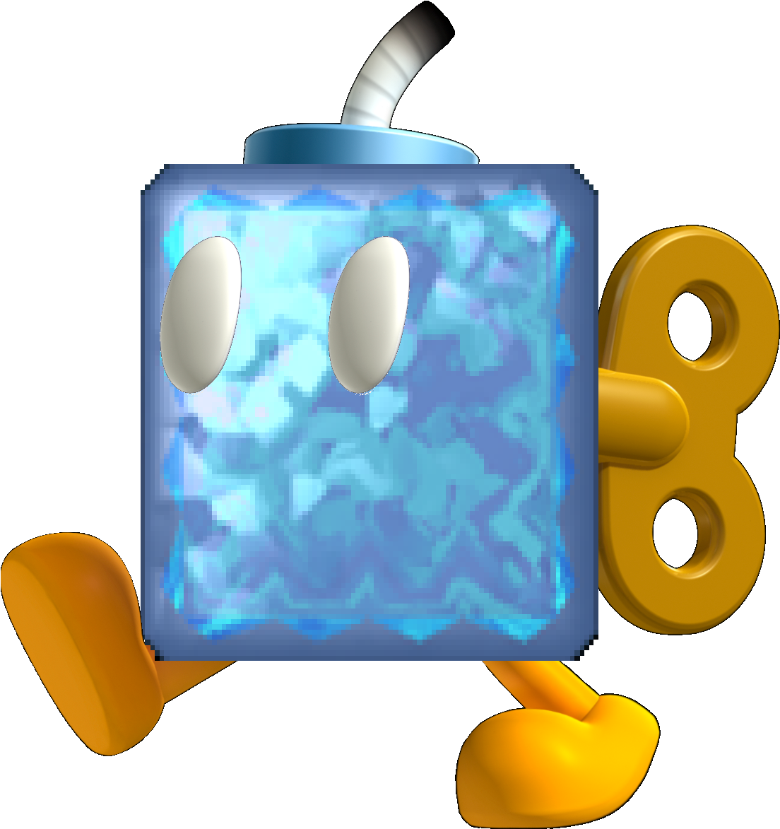 Ice Bob-omb Clipart (1124x1188), Png Download