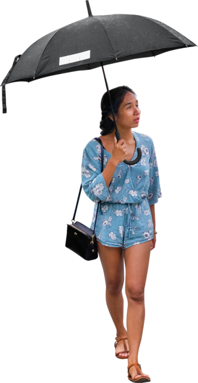 P On A Long Walk To What Turn - People Walking Png Photoshop Clipart (400x771), Png Download