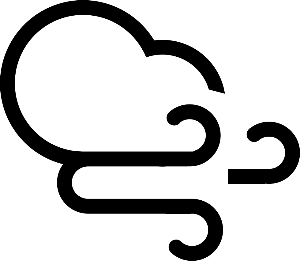 Svg Free Download Onlinewebfonts - Tropical Storm Icon Clipart (980x852), Png Download