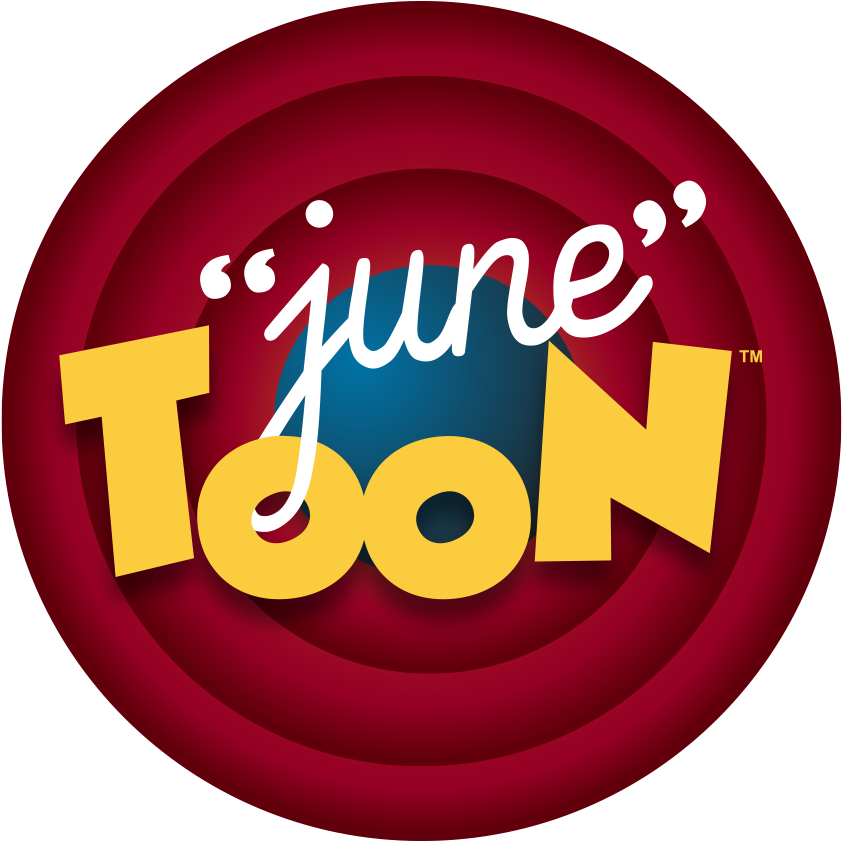H415-june Toons Logo Color - Circle Clipart (890x904), Png Download