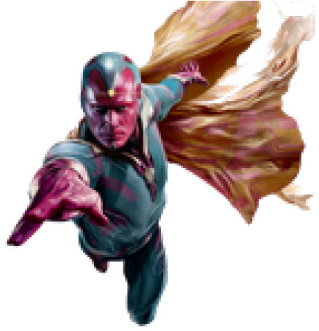 Marvel Vision Clipart - Vision Civil War - Png Download (640x480), Png Download