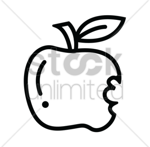 Snow White Clipart Apple Drawing - Clip Art - Png Download (640x480), Png Download