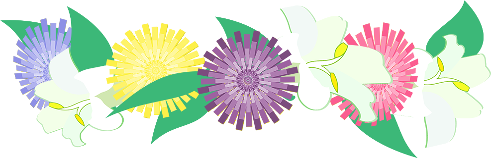 This May Day Emoticon And This Flower Crown Are Available - Illustration Clipart (1000x1000), Png Download