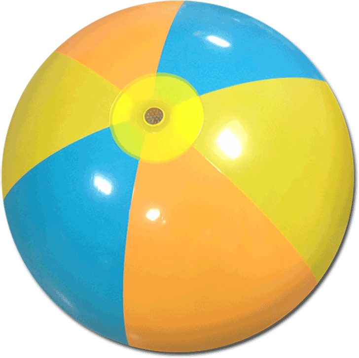 35 Inch Splash Amp Spray Beach Ball - Circle Clipart (750x750), Png Download