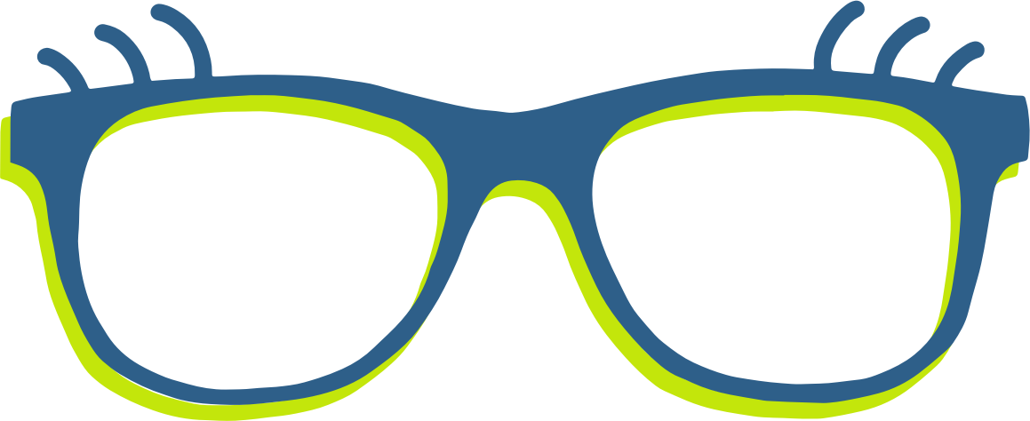 Eyeglasses Clipart Geek Glass - Bril Kleurplaat - Png Download (1159x474), Png Download