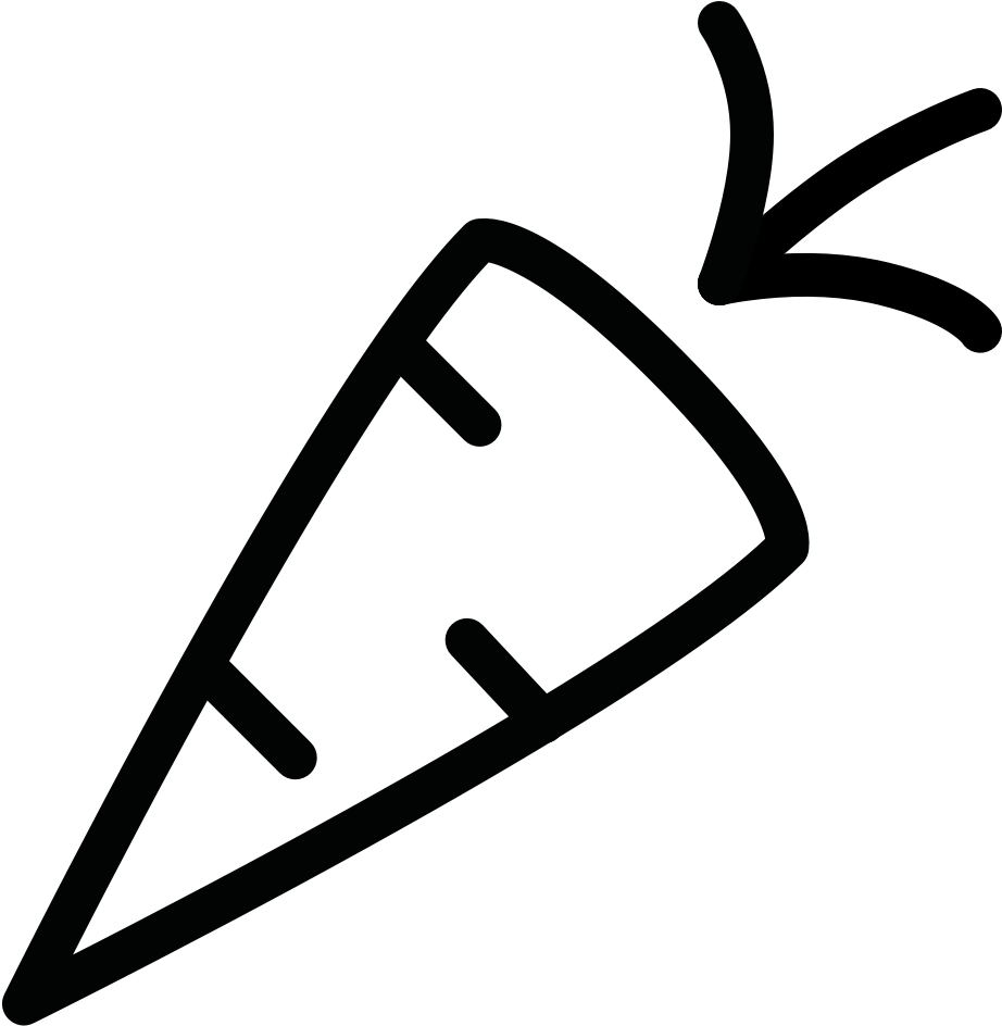 Food Veg Carrot Clipart (960x960), Png Download