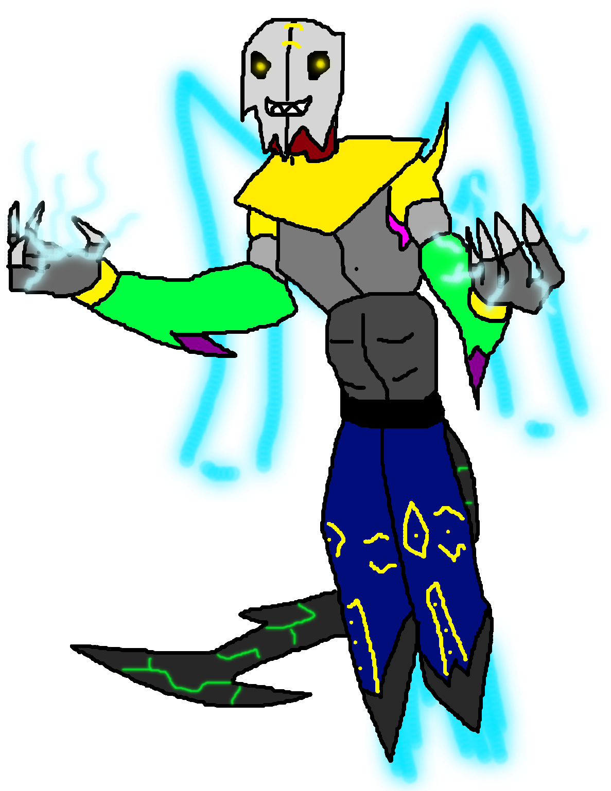 0, His Legs Can Shrink Into His Body And Leave His - Cartoon Clipart (1200x1600), Png Download