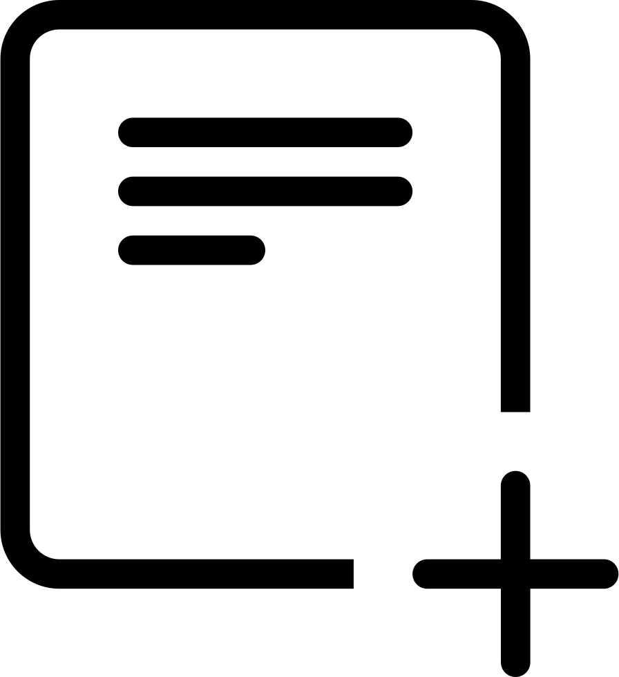 Download Png File Svg - Add Note Icon Png Clipart (#3648982) - PinClipart