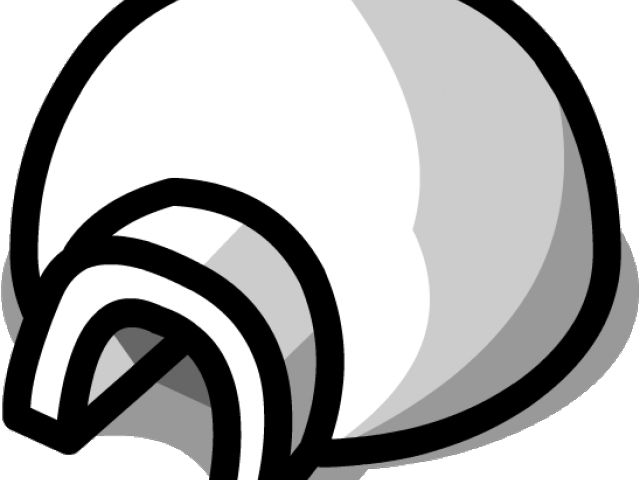 Igloo Clipart Two Penguin - Png Download (640x480), Png Download