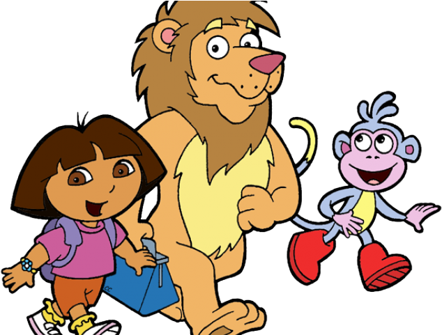 Hippo Clipart Preschooler - Dora - Png Download (640x480), Png Download