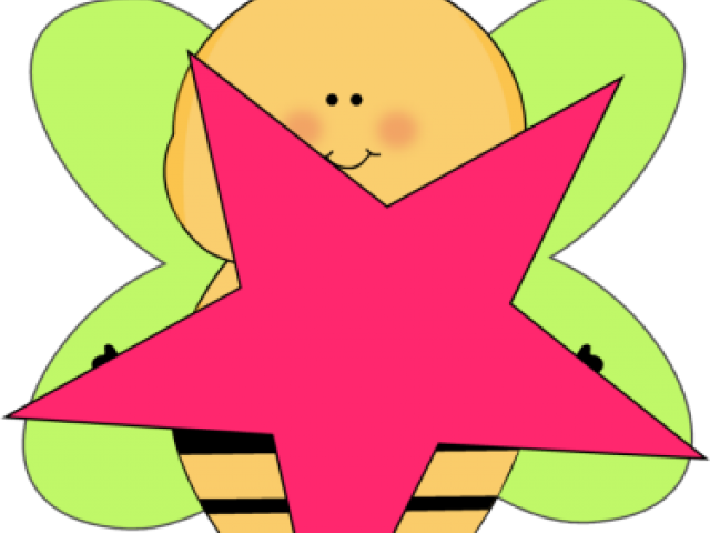 Bumblebee Clipart Pink Bee - Png Download (640x480), Png Download