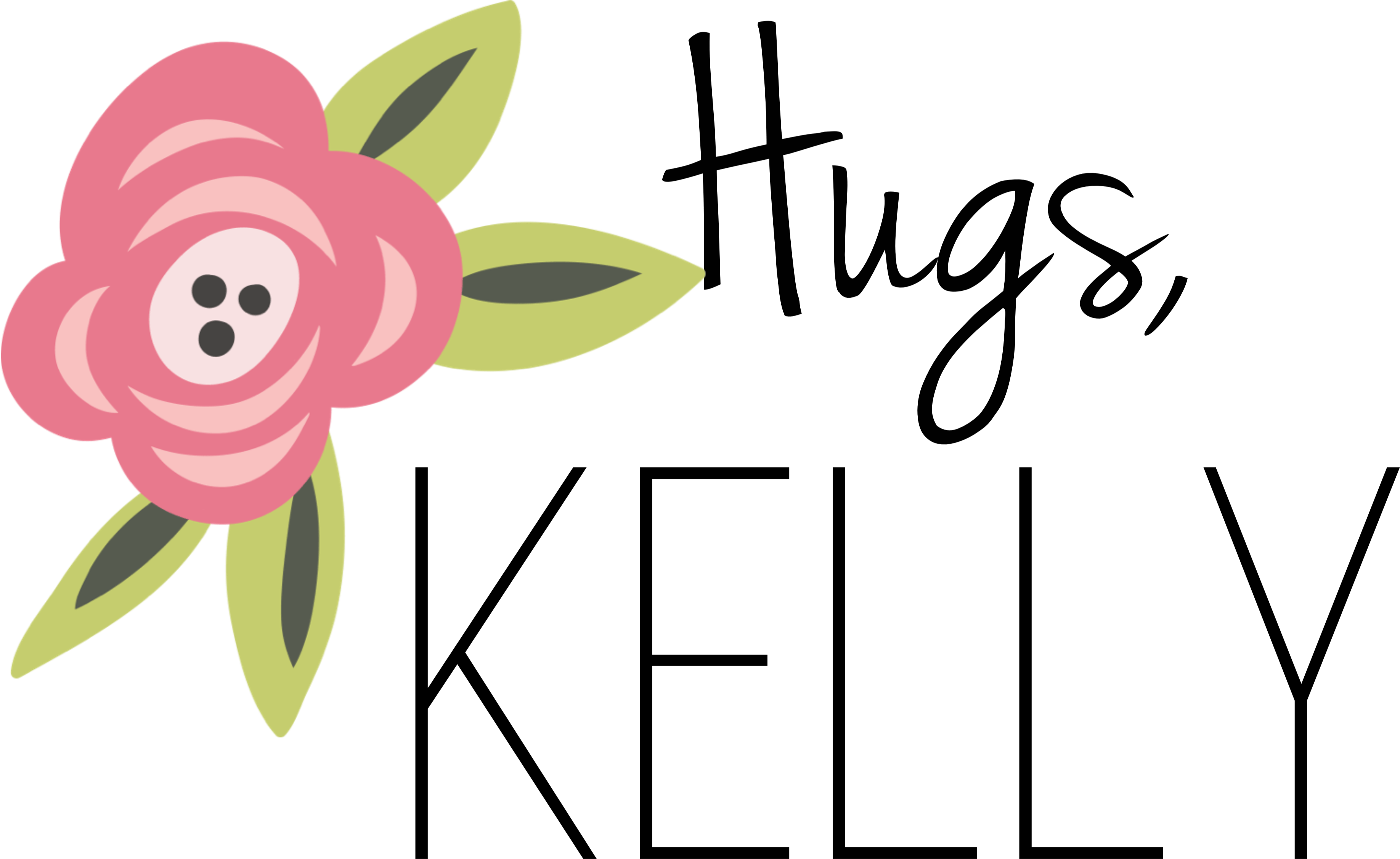 Kelly Smiling Flower Clipart Funnypictures Png Kelly - Rose Transparent Png (4000x3200), Png Download