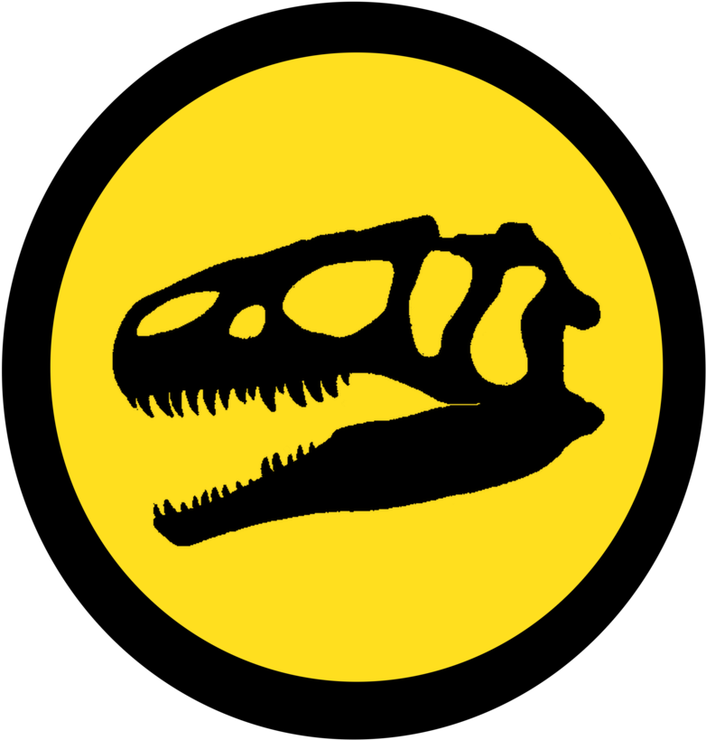 Dark Jurassic Park Png Logo - Logo Jurassic Park V Clipart (782x819), Png Download
