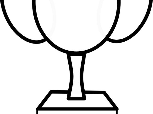 Whit Clipart Trophy - Cup Outline - Png Download (640x480), Png Download
