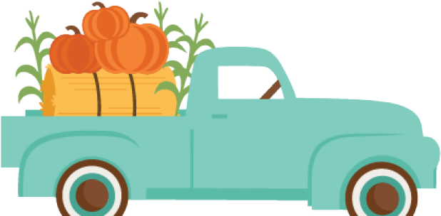 Oregon Clipart Truck - Pumpkin In Truck Clipart - Png Download (640x480), Png Download