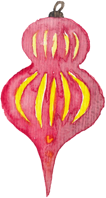 Red Gourd Christmas Transparent Decorative - Illustration Clipart (1024x1024), Png Download