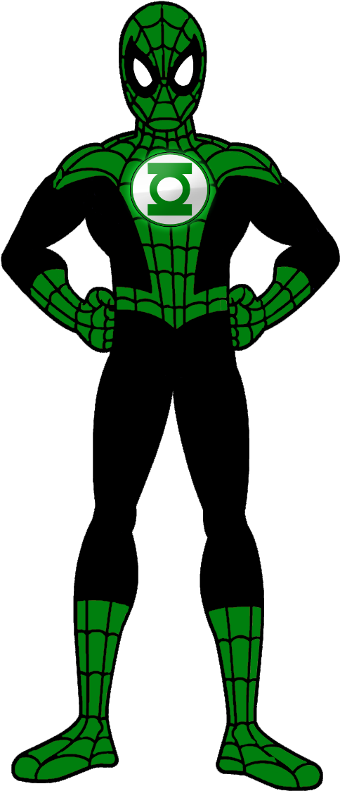 Green Lantern Spiderman - Steven Universe Nephrite Legs From Here To Homeworld Clipart (551x1145), Png Download
