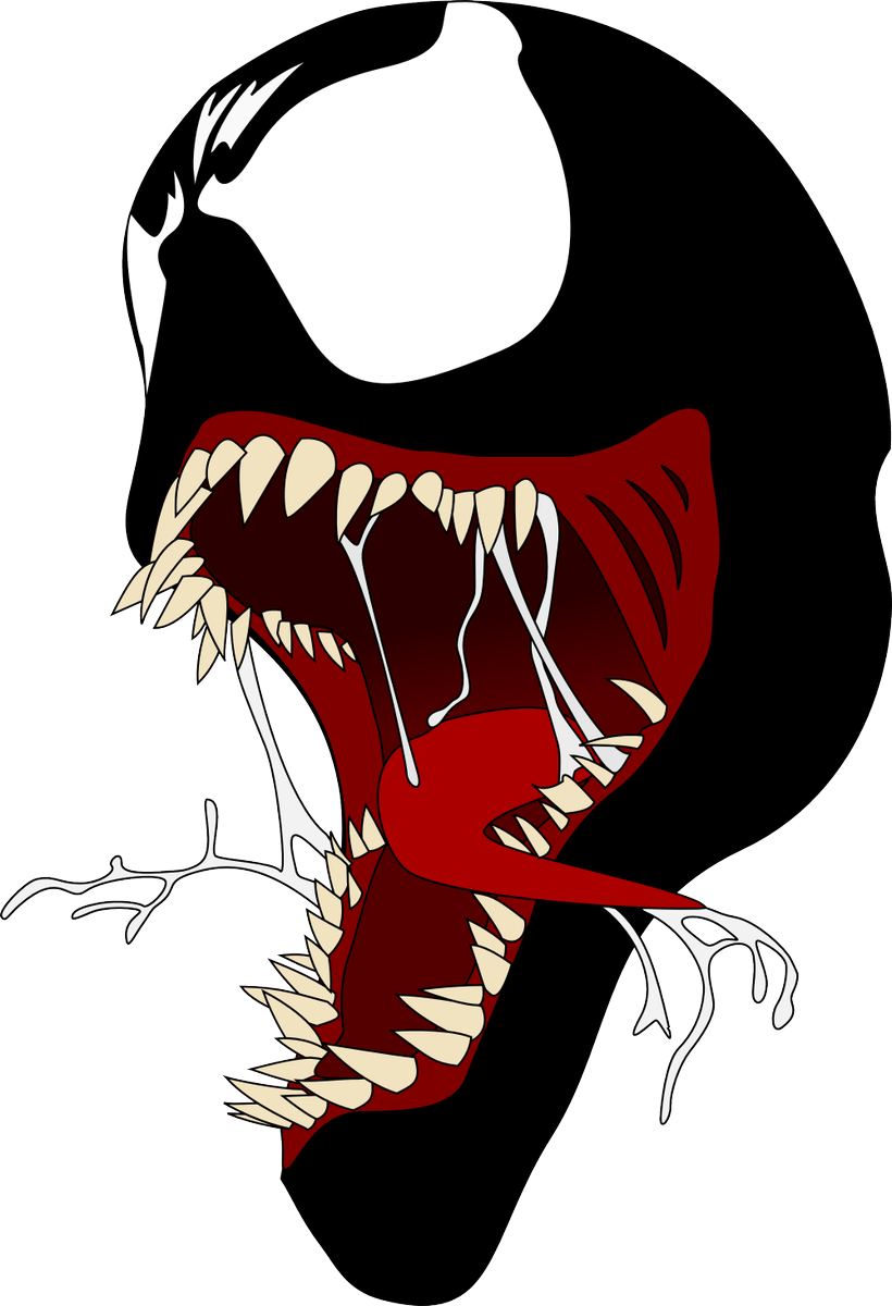 Nick On Twitter - Venom Png Clipart (820x1200), Png Download