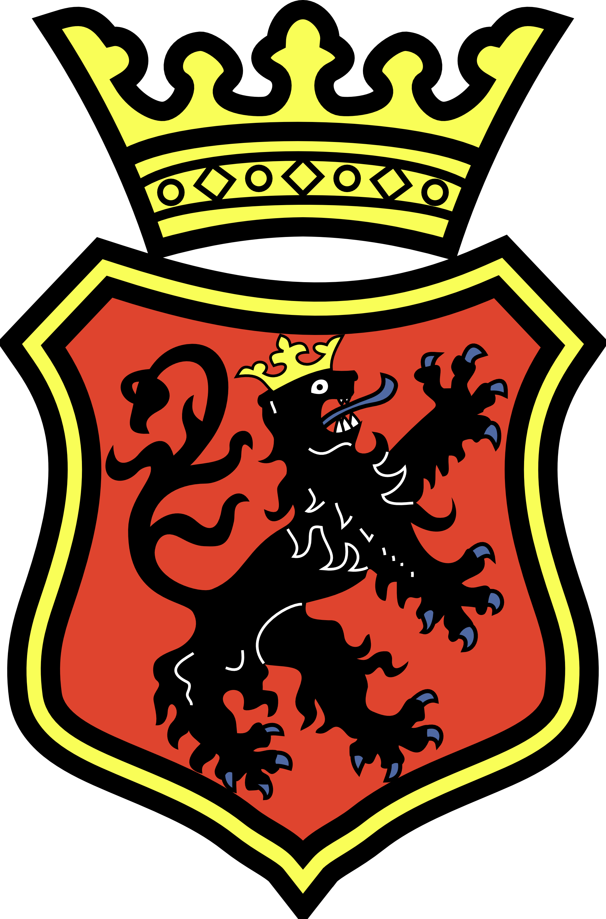 Currentcoat Of Arms Of The City Of Papenburg, Germany - Emblem Clipart (1997x3029), Png Download