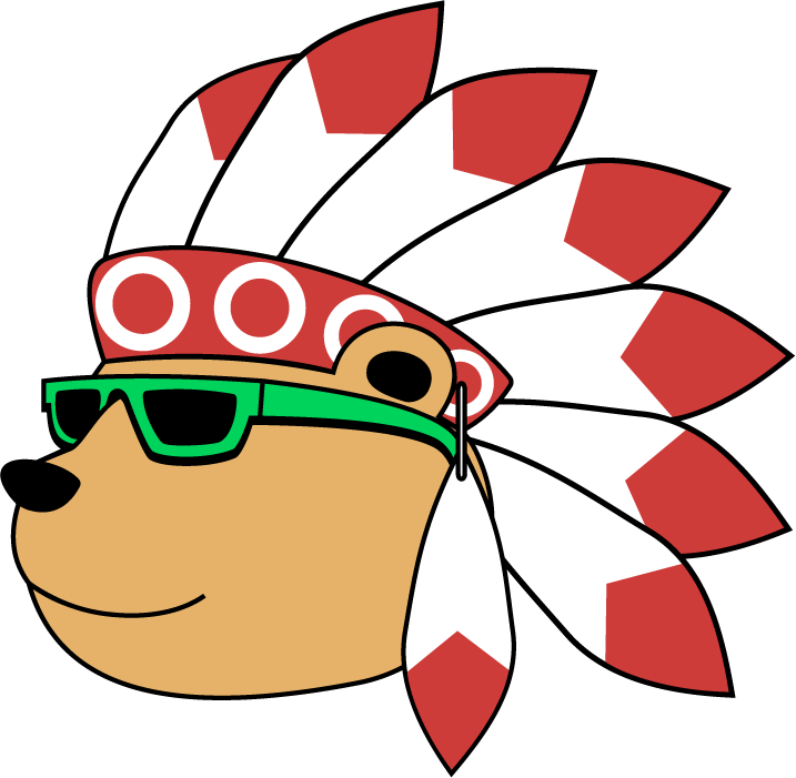 Glassbuddy Bear Simple Final Clipart (717x701), Png Download