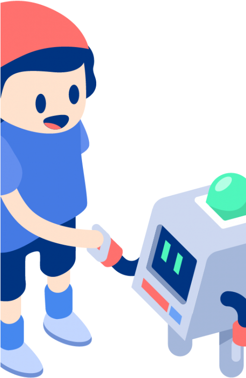 Handshake 01 - Cartoon Clipart (500x1000), Png Download