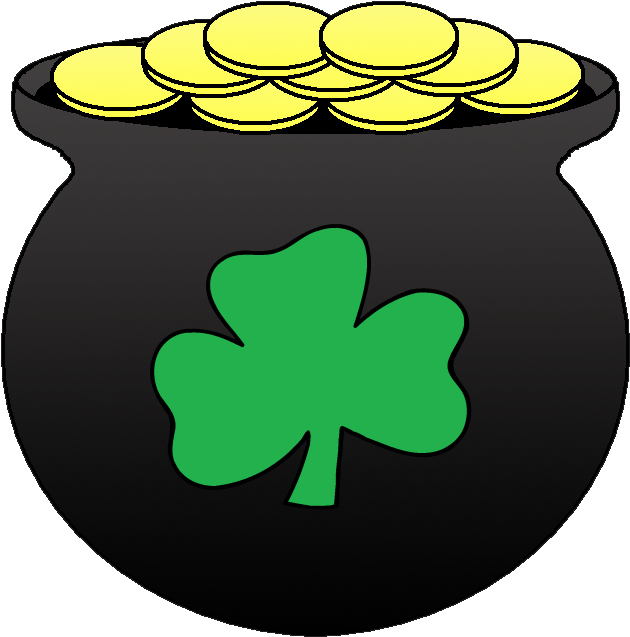 Download The Files Here - Shamrock Clipart (663x650), Png Download