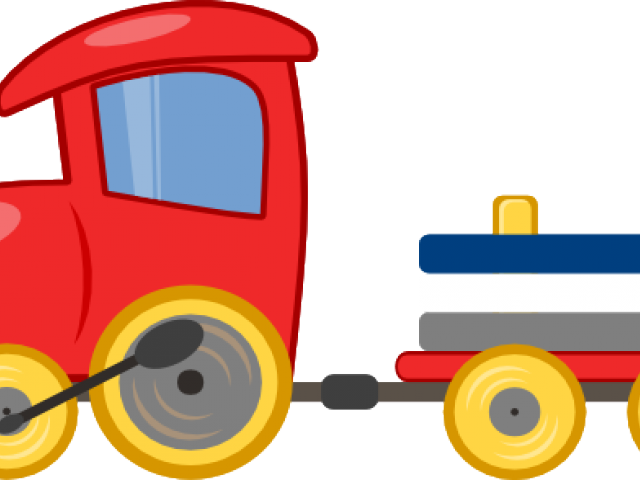Train Clipart Transparent Background - Clip Art Toy Train - Png Download (640x480), Png Download