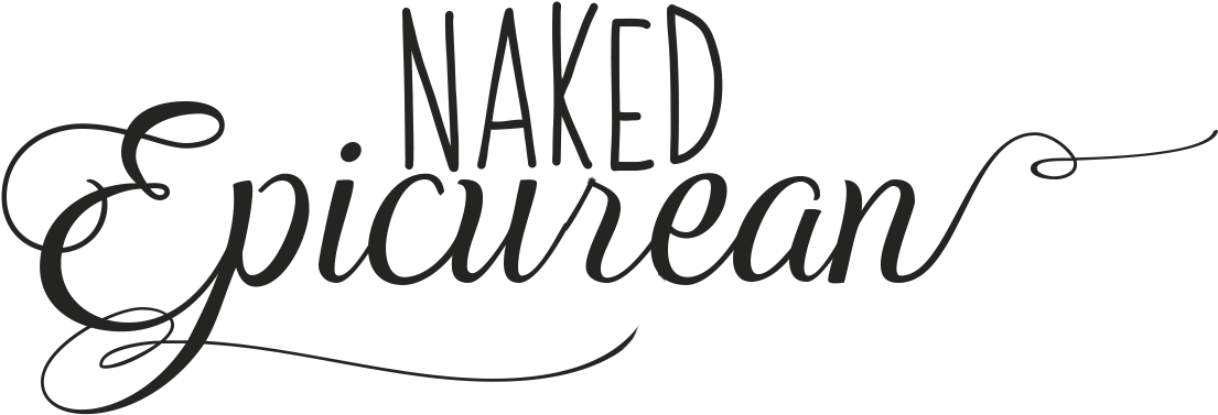 The Naked Epicurean - Calligraphy Clipart (1154x432), Png Download