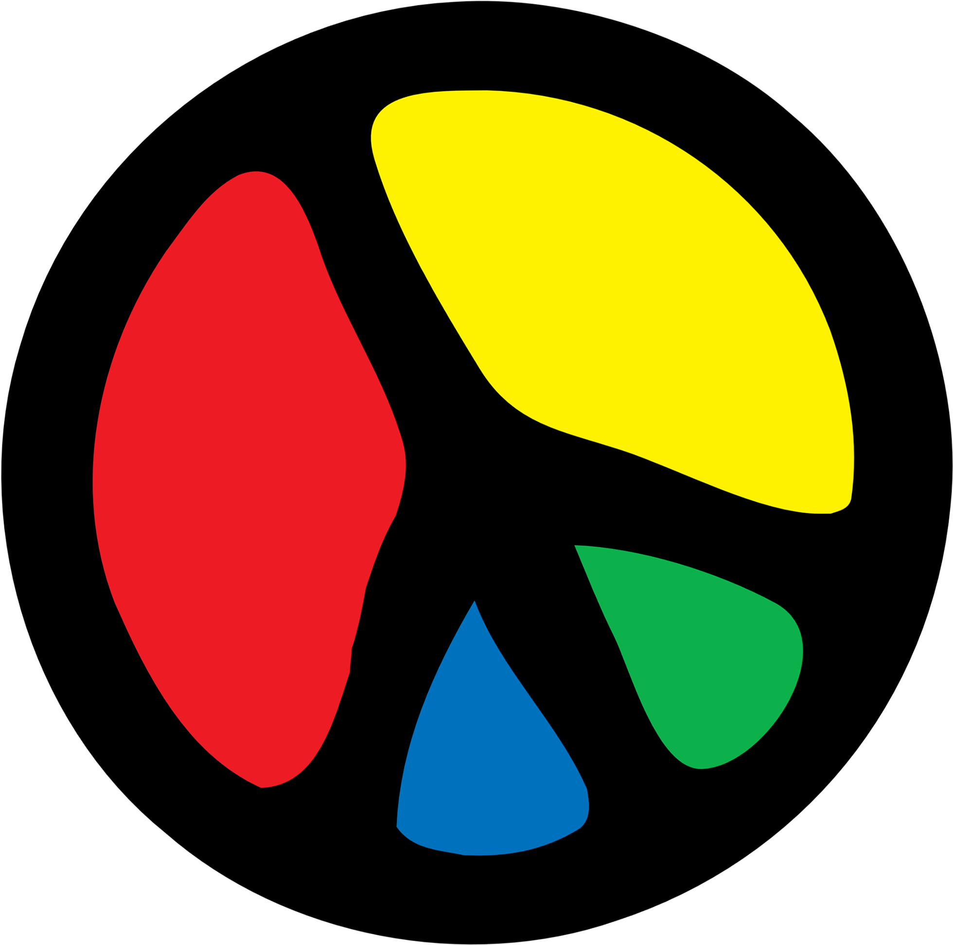 Peace Symbol Clipart (2048x2015), Png Download