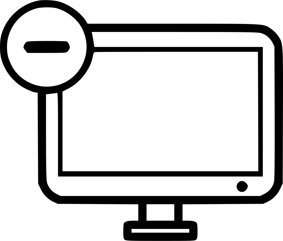 screen-minus-remove-computer-desktop-monitor-comments-clipart-full