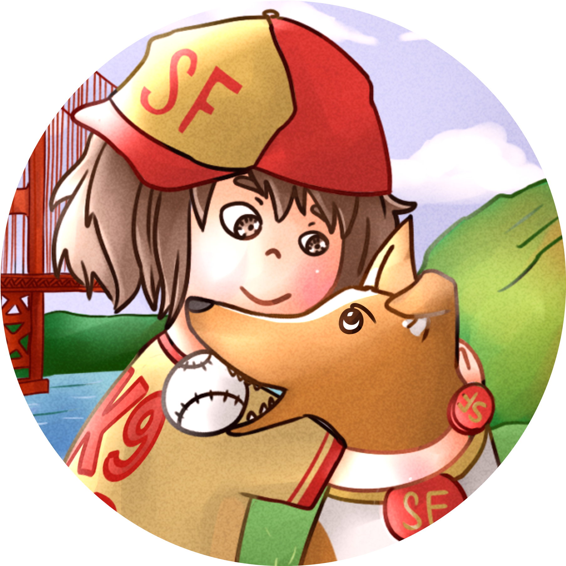 Pet-friendly Francie Free On Amazon 'til Mother's Day - Cartoon Clipart (2000x2000), Png Download